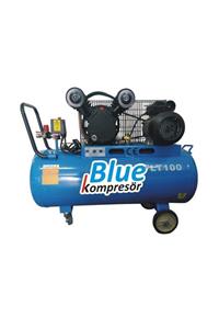 POWER Blue 100 Litre. 2 Hp. 220 Volt. 8 Bar. Pistonlu Kompresör