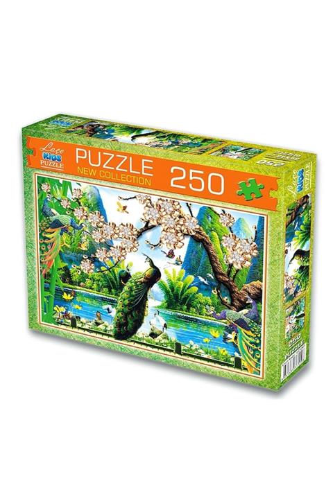 Burnis Toy Toys 250 Parça Tavus Kuşu Puzzle Fırsat