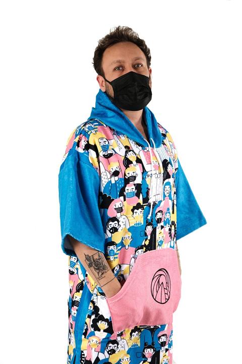 SEAMOUNT Unisex Mavi Mask Surf Panço