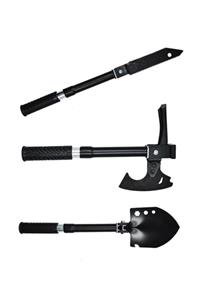 Berrinstore Hisar Multitools Portatif Çok Fonksiyonlu Pratik Bahçe Kamp Araç Seti Kürek Çapa Balta Yerli Üretim