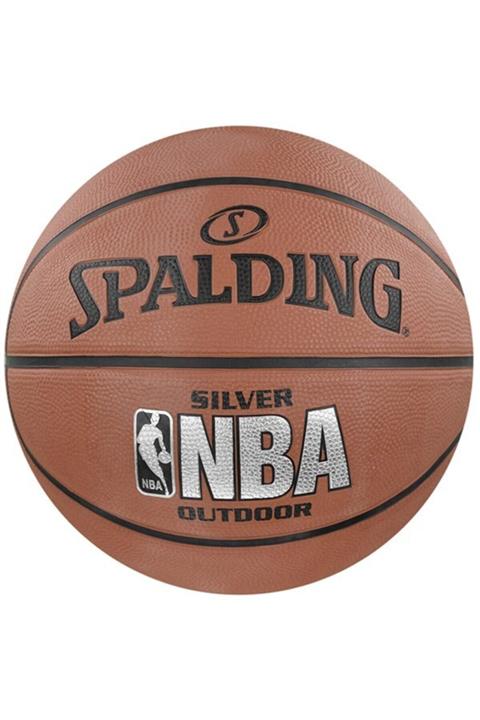 SPALDING Basketbol Topu Nba Silver