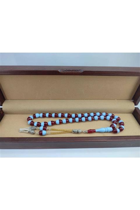 Hükümdar Tesbihleri Trabzonspor Renklerinde Uçak Camı Tesbih