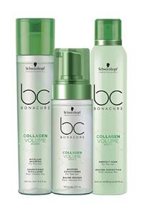 BC Bonacure Schwarzkopf Collagen Hacim Yükleme Micellar 3`lü Set