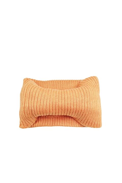 by.accessoriess Kadın Turuncu Çift Kat Kışlık Boyunluk