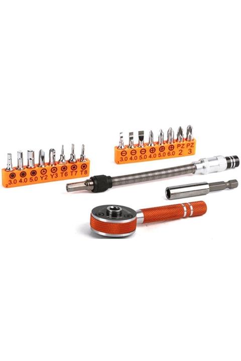 Jakemy Jm-6119 Çok Fonksiyonlu Onarım Takımı 19 Parça