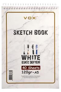 VOX 120 gr Eskiz Çizim Defteri - A-5 , 40 Yaprak