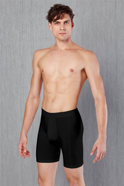 Doreanse Erkek Antrasit Pamuklu Uzun Paça Boxer 1792