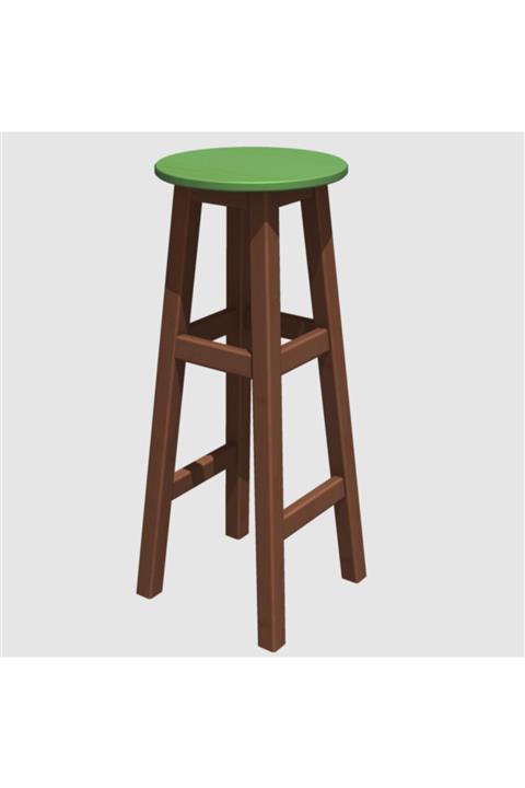 Arbre Döner Tabure 70 Cm Maun Iskelet ( Tabla Renk Seçenekli )