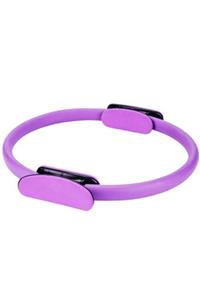 ZÜBAHOME 38 Cm Pilates Çemberi Yoga Egzersiz Halkası Mor