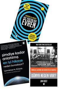 Aylak Kitap 3 Kitap Set - Hiç Yoktan Bir Evren - Şimdiye Kadar Anlatılmış En Iyi Hikaye - Dünya Neden Var