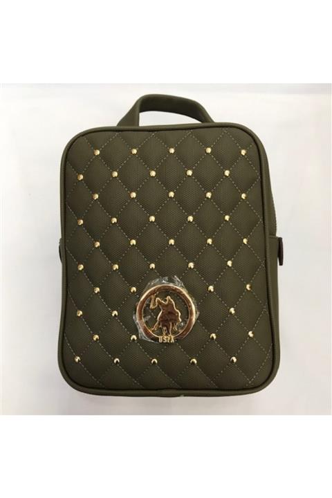 U.S. Polo Assn. Kadın Haki Sırt Çantası