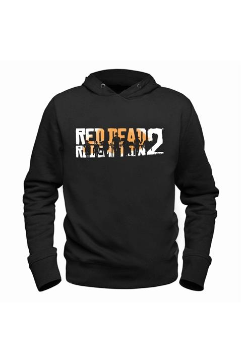 Alfa Tshirt Red Dead Redemptio Kapşonlu Sweatshirt