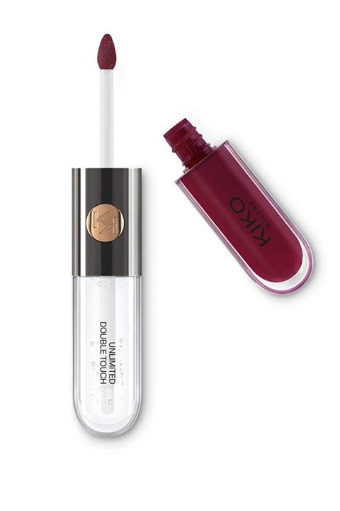 KIKO Parlak Likit Ruj - Unlimited Double Touch 122 Bordeaux 6 ml 8025272623506