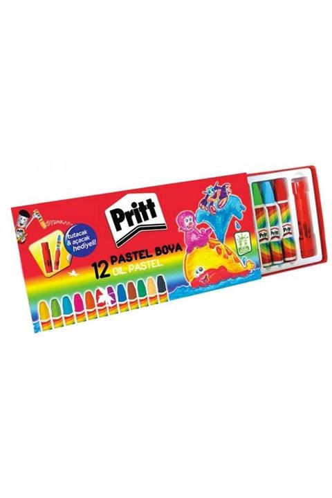oprıtty Pritt 12 Renk Pastel Boya Karton Kutu 1048061