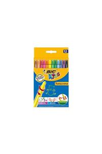 Bic Kıds Çevirmeli Pastel 12 Renk