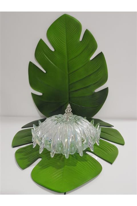 MorzaHome Sunflower Cam Şekerlik 19cm