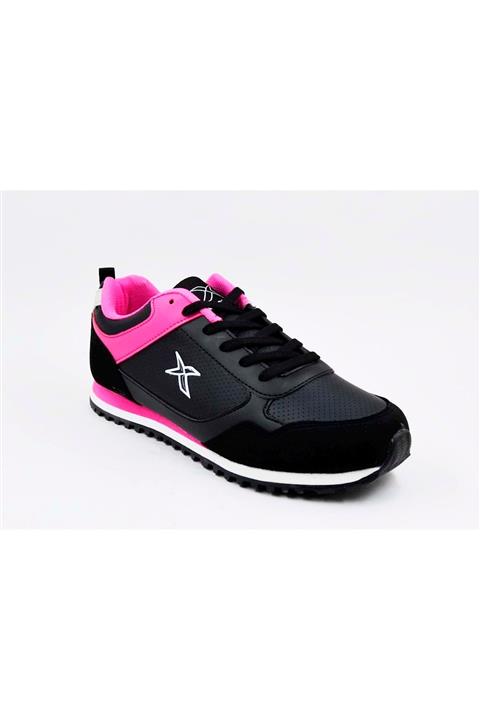 Kinetix Unisex Siyah Spor Ayakkabı Akonı