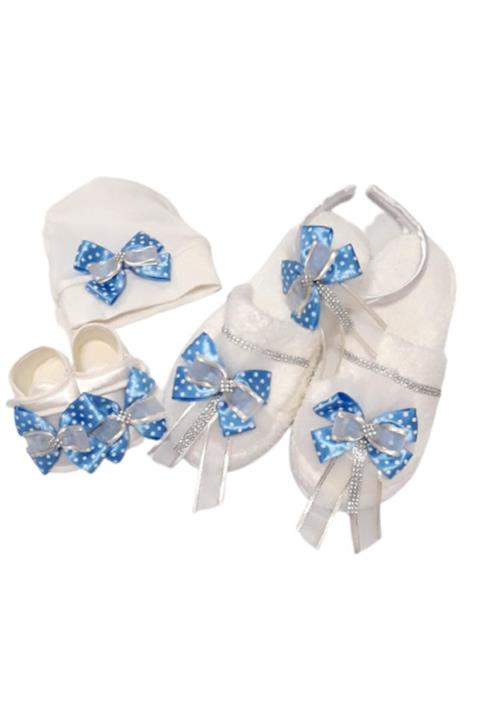 Martıbebe Lohusa Anne Taç/ Terlik Takımı