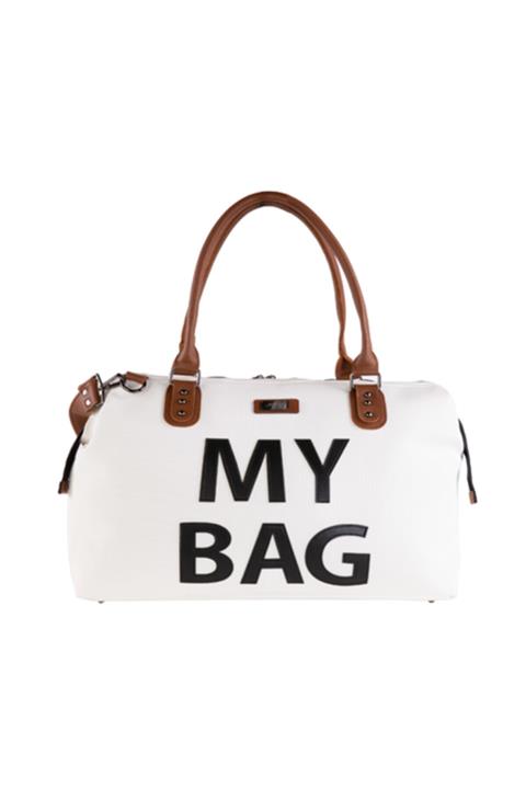 MY Collection 7070 My Bag Deri Anne Bebek Çantası Beyaz