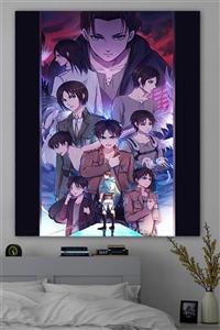 Carpe Anime Attack On Titan Eren Duvar Halısı