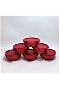 Tupperware Şeker Kaplar 6 Adet 300 Ml, Buzdolabı Kapları