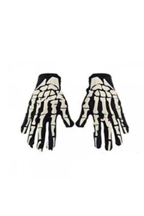 HİLALSHOP Fosforlu Iskelet Eldiveni