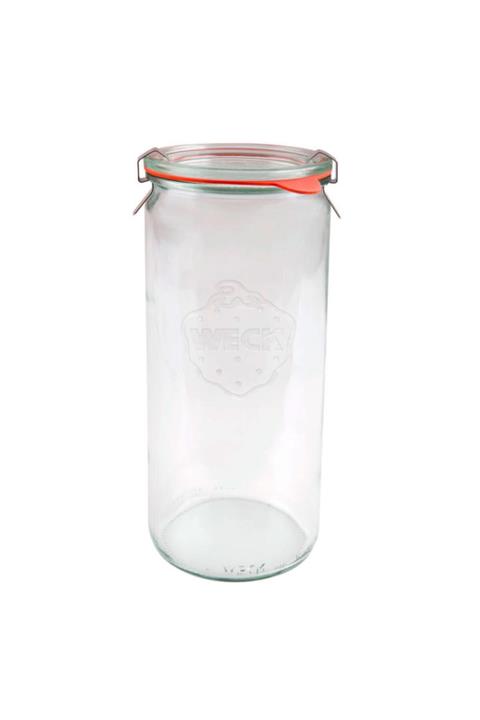 Weck 1040 Ml Silindir Cam Saklama Kavanozu 2 Adet