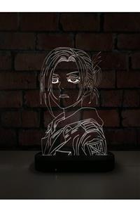 PETRADESIGN Attack On Titan Annie Leonhart Anime Masa Lambası