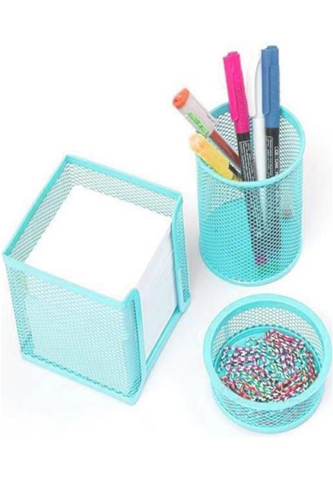 easyso File Masa Üstü Set 3'lü 1179 Yeşil