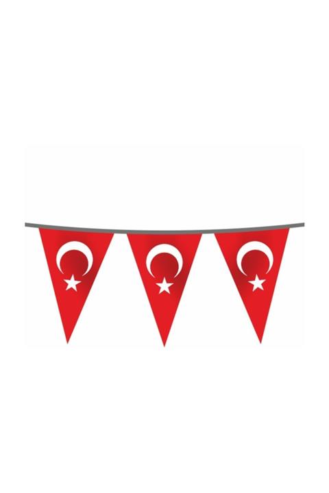 ÇELİKONLİNE BAYRAK İpe Dizili Türk Bayrağı 50 Metre