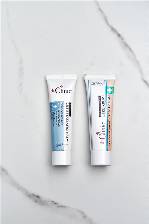 Dr. Clinic Cilt Bakımı 2 Lı Set Leke Kremi 50 Ml & Beyazlatıcı Krem 50 Ml