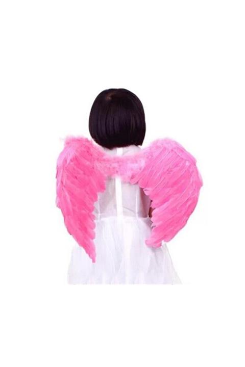 LAUREL DREAM Pembe Renk Bebek Boy Küçük Melek Kanadı 40x55 Cm