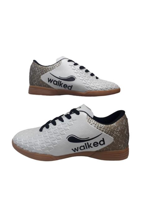 Walked Wa835-010 Erkek Beyaz Halı Saha Ayakkabı