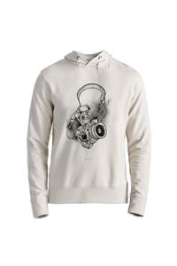 Alfa Tshirt Unisex Ekru Sweatshirt