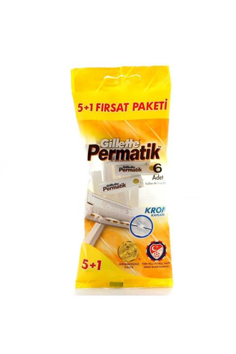 Permatik Tıraş Bıçağı  6 Adet