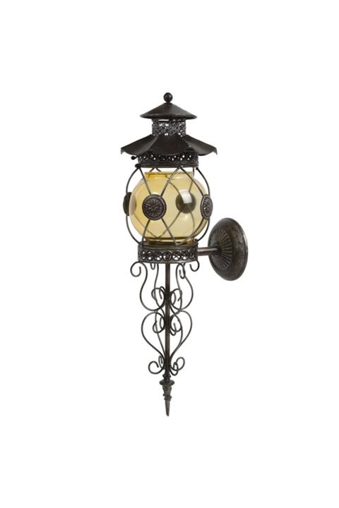 Star Ferforje Çatili Duvar Mumluğu