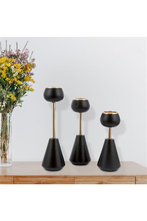 AbajurAksesuar Sima Gold Mumluk