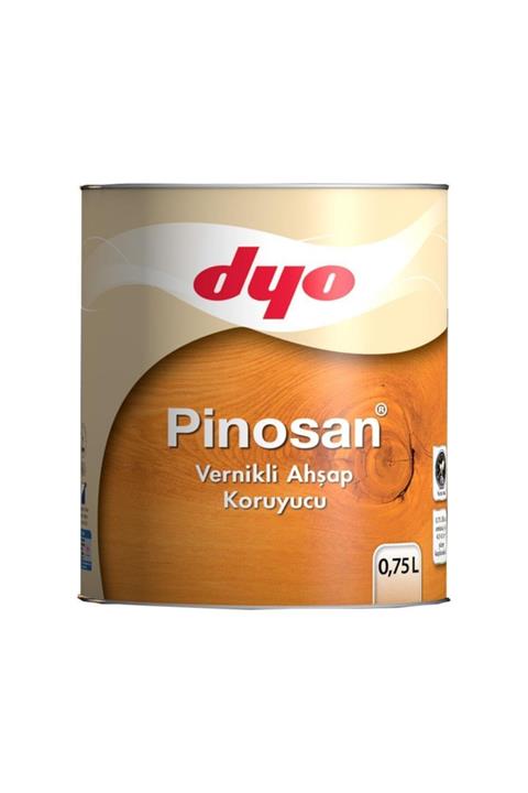 Dyo Pinosan Vernikli Ahşap Kor. 0,75 Lt Koyu Meşe