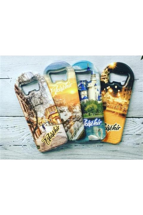 MAGNETTCHİ Eskişehir Temalı Oval Magnet Açacak