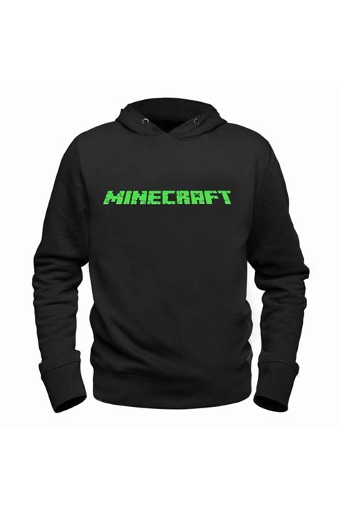 Alfa Tshirt Minecraft Siyah Sweatshirt