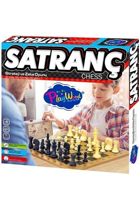 Playwoood Ahşap Satranç