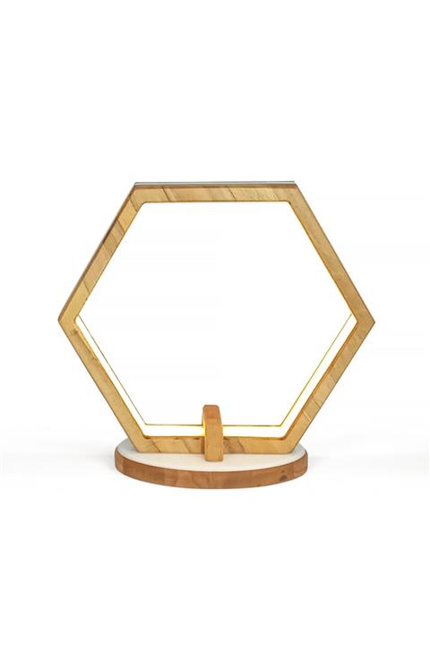 Diversi Design Altıgen Led Masa Lambası