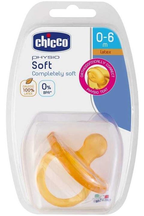 Chicco Physıo Soft Kauçuk Emzik 0-6 Ay