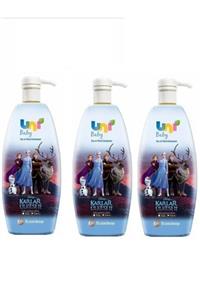 Uni Baby Unıbaby Frozen Şampuan 700 ml  3 Adet