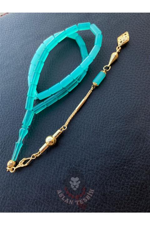 ASLAN Tesbih Kuru Torna Işçilikli Süzme Renk Uçak Camı