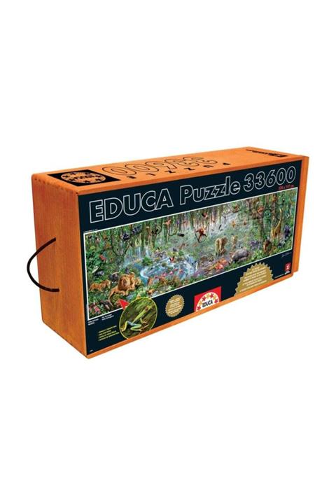 EDUCA Wild Life 33600 Parça Puzzle /