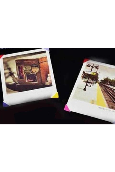 Huramarketing Albüm Ahşap Kapaklı Dikey Temalı Dekoratif Hediyelik