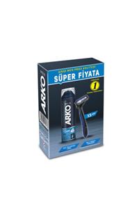 ARKO Men Pro3 Tıraş Bıçağı 3'lü+cool Köpük 200 Ml