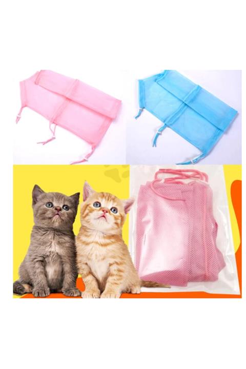 Ankaflex Kedi Köpek Yıkama Filesi Torbası Pet Kedi Köpek Evcil Hayvan Yıkama Tırnak Kesme Filesi