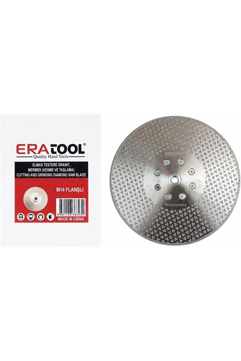 Eratool Çift Yüzey Sürekli Flanşlı Elmas Testere M14 115 Çyf Era50119